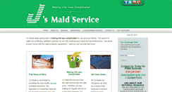 Desktop Screenshot of jsmaids.com